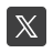 A gray logo for the social media site X, formerly known as Twitter.